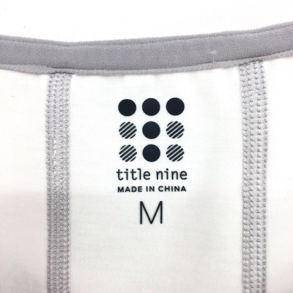 Title Nine White Vibe Tank Top - Picture 12 of 13
